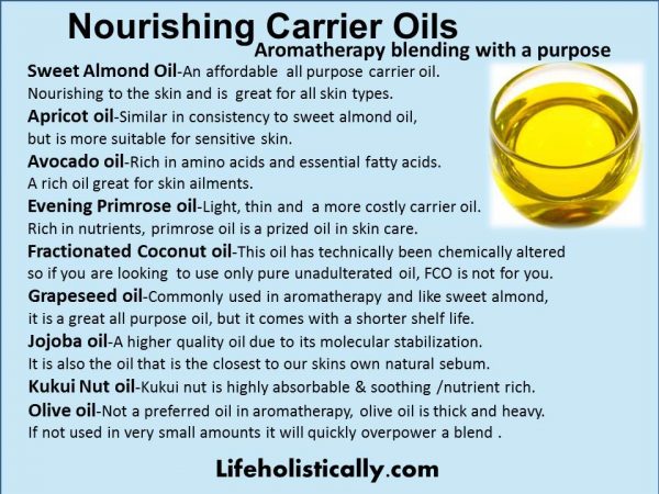 Carrier Oils What Are They And Why Should You Use Them Lifeholistically