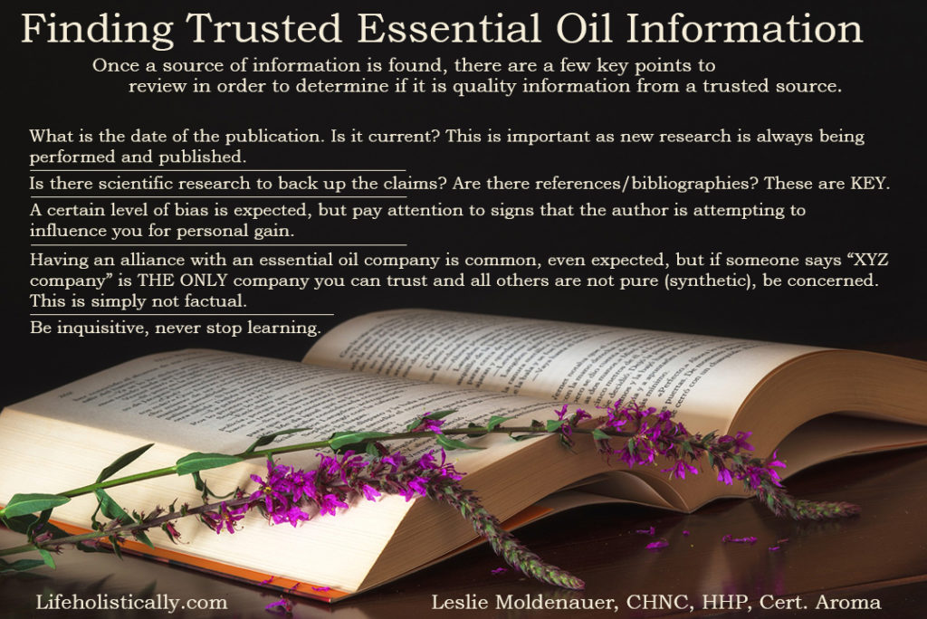 Essential Oils Confirmation Bias