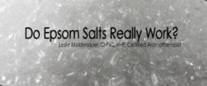 Do Epsom Salts Really Work?
